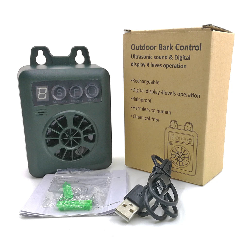 Pets Ultrasonic Repeller Dog Aggressive Stopper Deterrent Outdoor Trainer Pets Aggressive Chaser Stopper Deterrent Tool